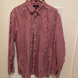 J Crew Gingham Button Down
